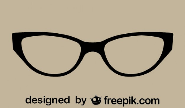 Retro Classic Cat Eye Glasses Vector Free Download 626x366 Retro Classic Cat Eye Glasses Vector Free Download