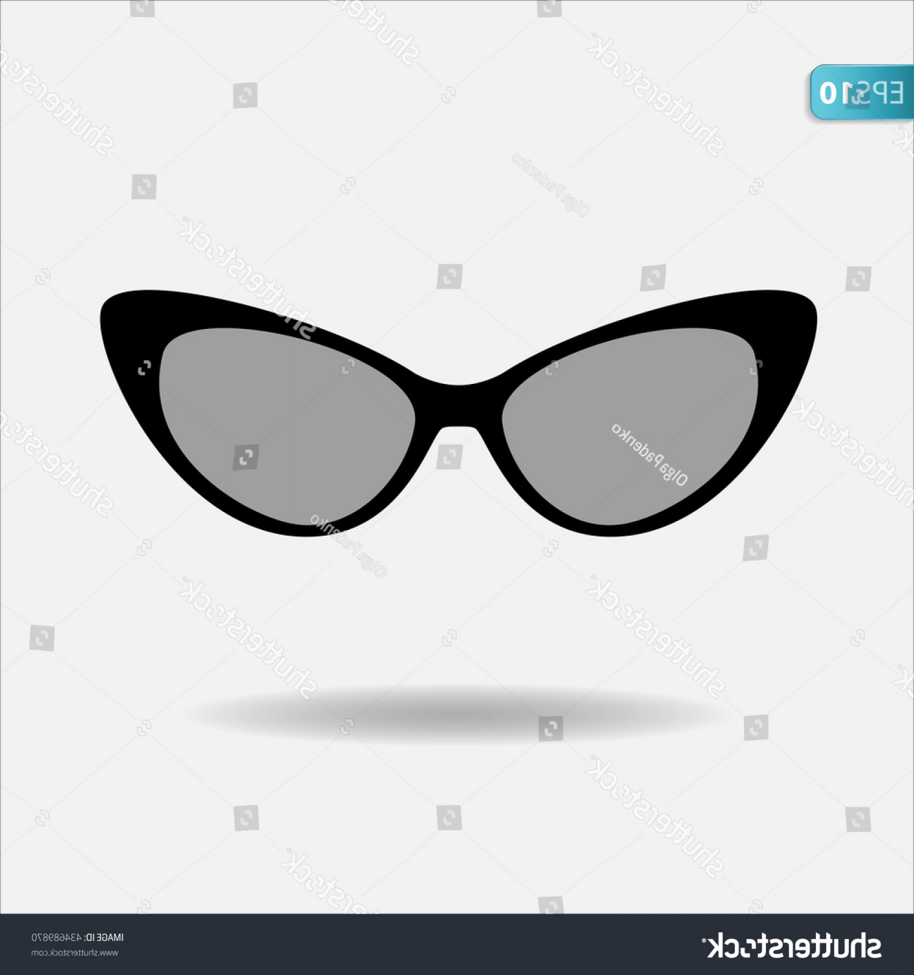 Vector Black Cat Eye Sunglasses Handandbeak 1800x1920 Vector Black Cat Eye Sunglasses Handandbeak