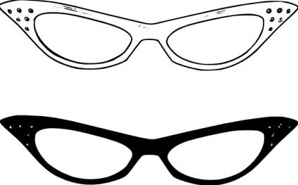 Eye Glass Clip Art Retro Gafas Y Clip Vector Printables 423x263 Eye Glass Clip Art Retro Gafas Y Clip Vector Printables
