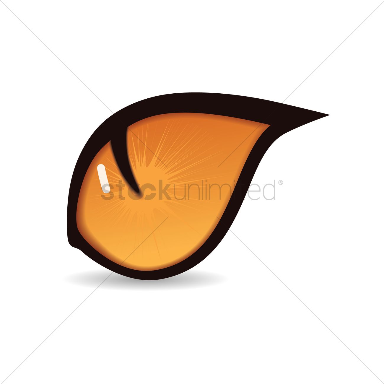 1300x1300 Cat Eye Vector Image