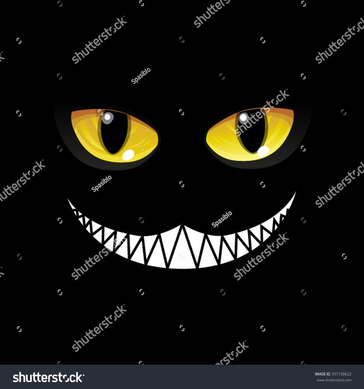 736x785 Vector Eye Black Cat In Black Glow Eyes Vector Image Best