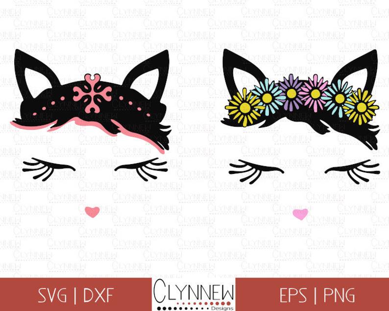 794x635 Cute Cat Head Clipart Cat Face Vector Simple Kitty Cat Etsy