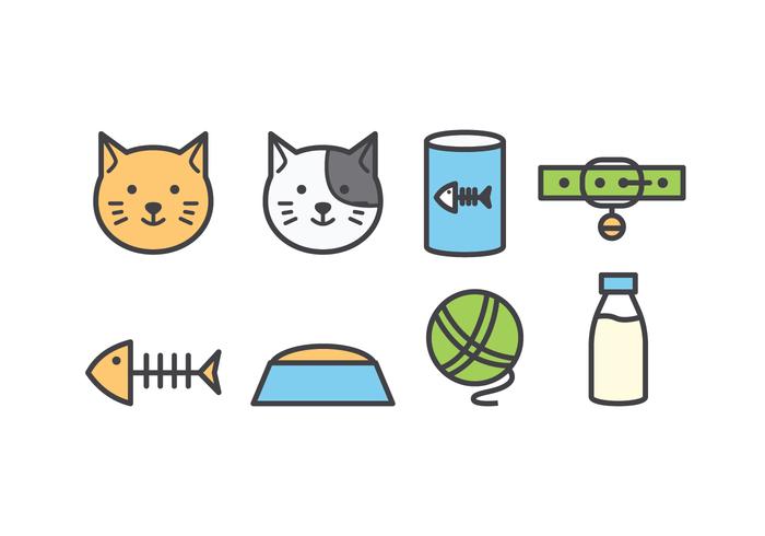 700x490 Cat Icon Set