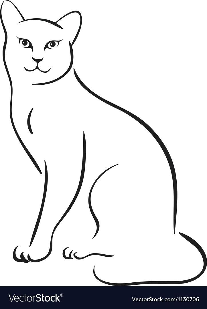 Outline Of A Cat White Cat Outline Dog Cat Outline Drawing 723x1080 Outline Of A Cat White Cat Outline Dog Cat Outline Drawing