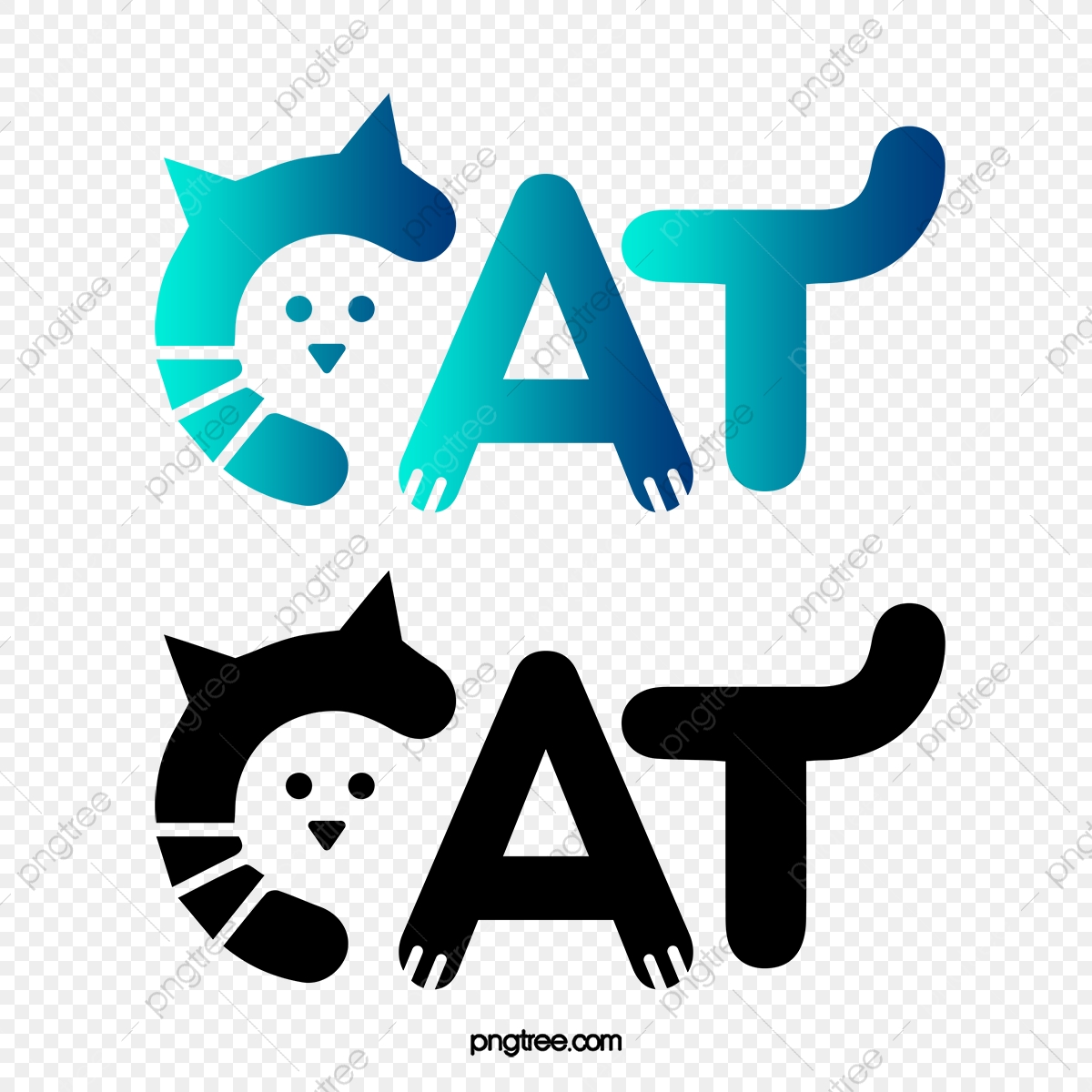 1200x1200 Cat Logo, Vector Cat Logo, Creative Cat Logo, Animal Logo Png