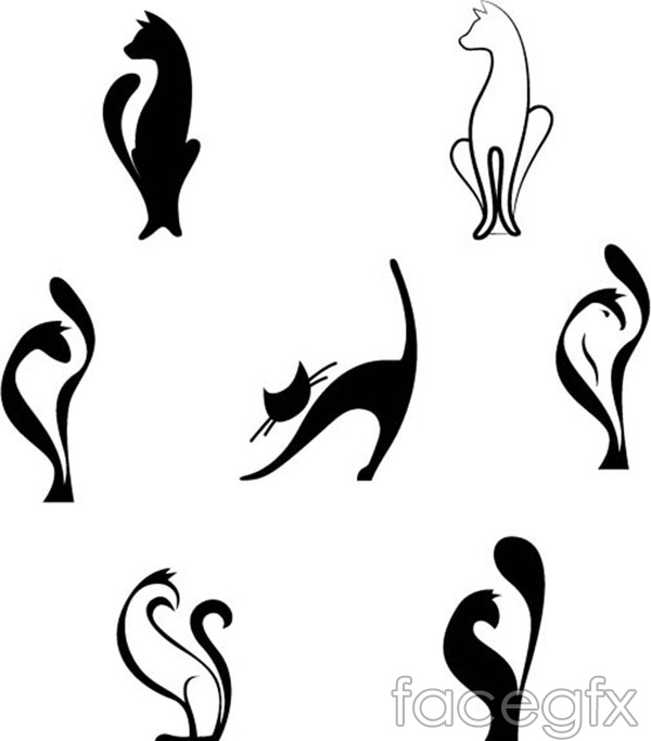 600x683 Cat Logo Design Vector Over Millions Vectors, Stock Photos, Hd