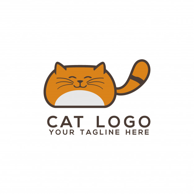 626x626 Cat Logo Vector Vector Premium Download