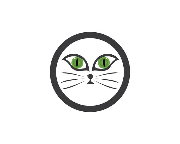 613x490 Face Cat Logo Vector