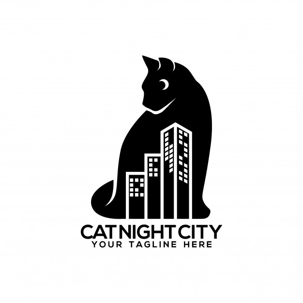 626x626 Animal Logo Cat Logo Vector Art Vector Premium Download