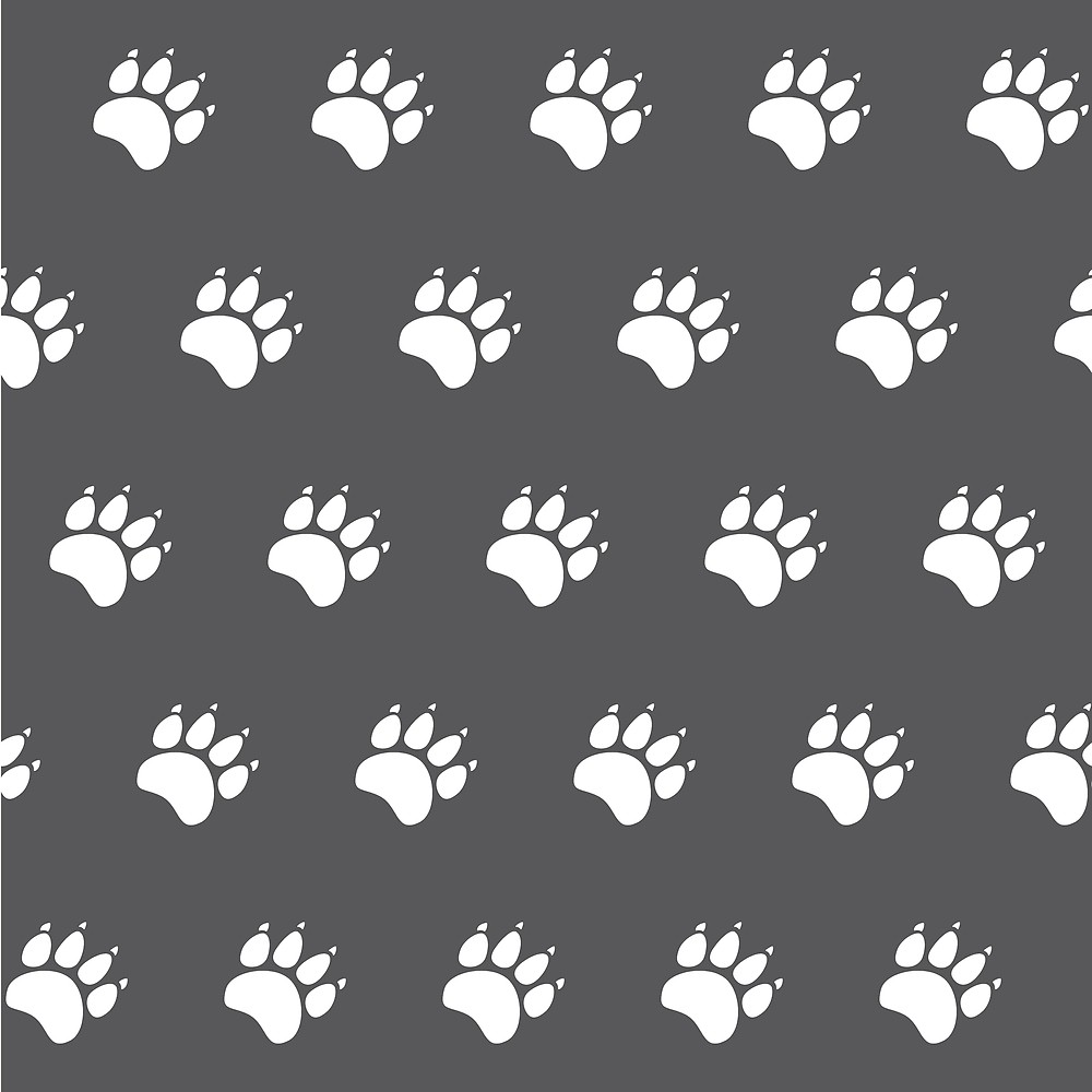 Cat Or Dog Paw Seamless Pattern 1000x1000 Cat Or Dog Paw Seamless Pattern