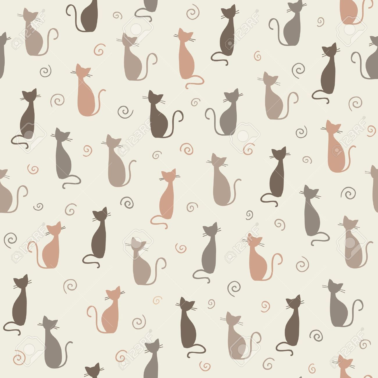 Cat Pattern 1300x1300 Cat Pattern