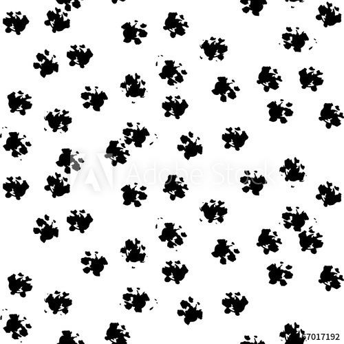 Seamless Pattern Cat Paw Vector Illustration 500x500 Seamless Pattern Cat Paw Vector Illustration