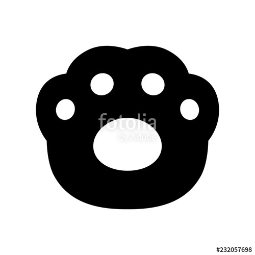 Dog Paw Vector Cat Icon Logo Footprint Bear French Bulldog Cartoon 500x500 Dog Paw Vector Cat Icon Logo Footprint Bear French Bulldog Cartoon