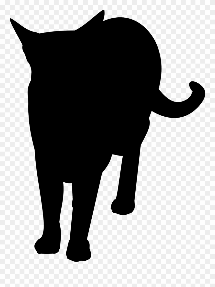 Cat Silhouette Vector Free at Vectorified.com | Collection of Cat ...