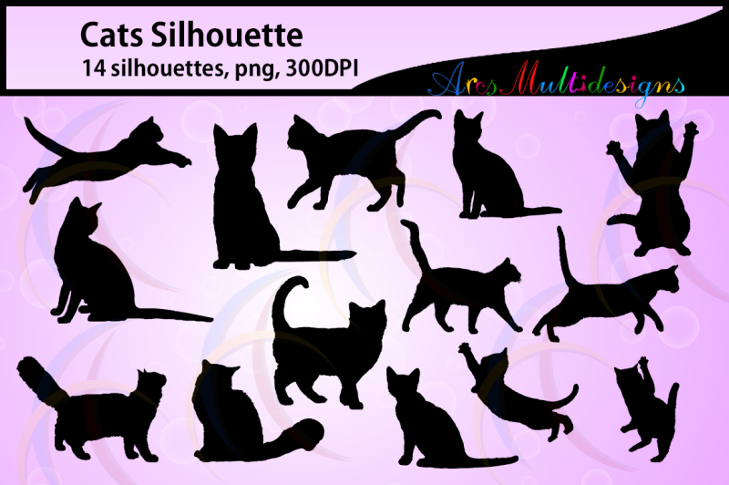 Cat Cat Silhouette Vector 800x532 Cat Cat Silhouette Vector