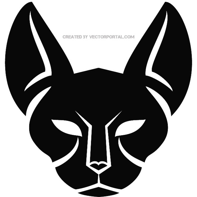 Cat Silhouette Graphics Free Vector 660x660 Cat Silhouette Graphics Free Vector