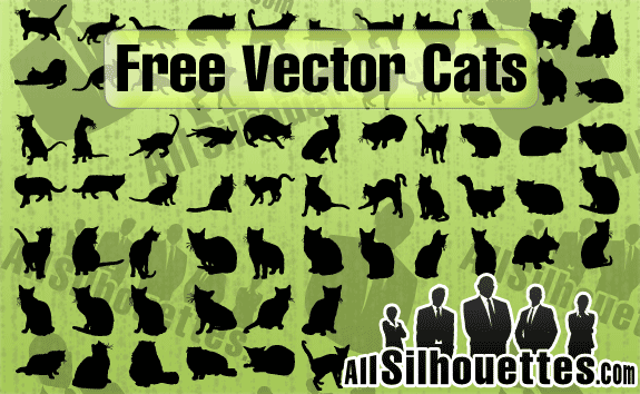 Cat Silhouette Images Free 575x354 Cat Silhouette Images Free