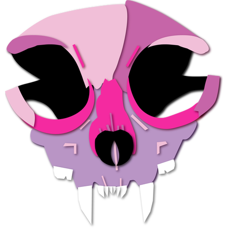 450x450 Cat Skull Vector