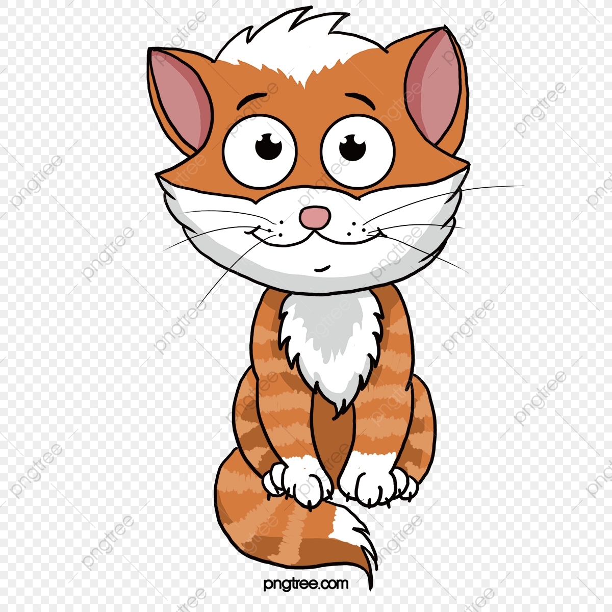 1200x1200 Hairy Orange Cat, Orange Vector, Cat Vector, Vector Png Png