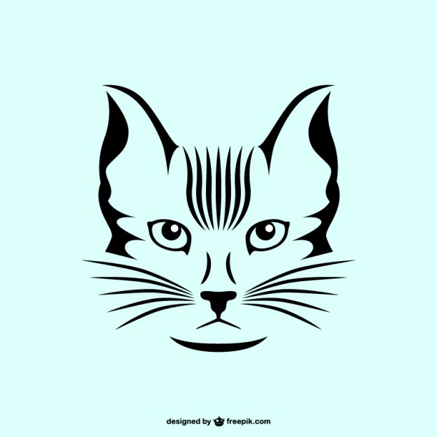 626x626 Cat Vector Art Free Download Vector Free Vector Download