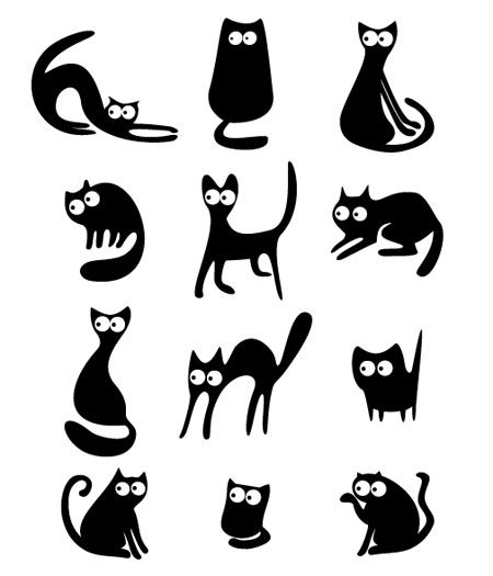 450x525 Funny Cat Graphic