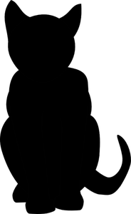 184x300 Free Cat Vector Image