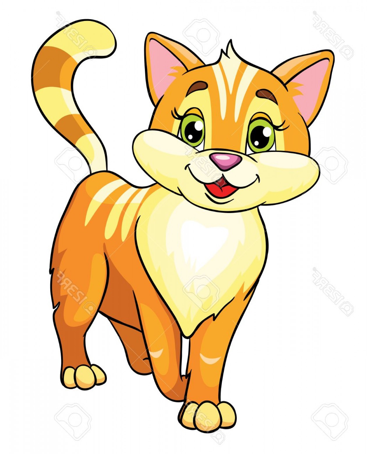1261x1560 Photocute Cat Vector Illustration On White Background Soidergi