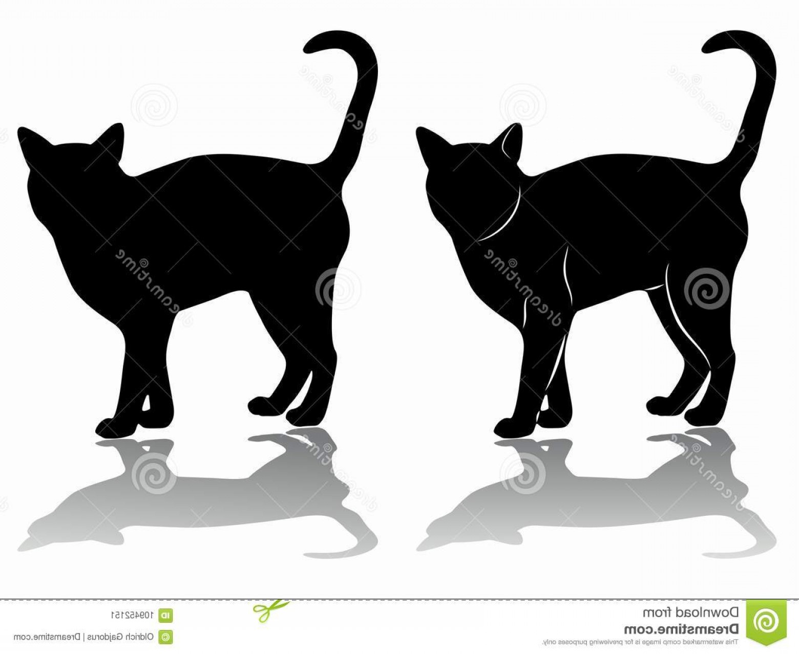 1560x1278 Silhouette Cat Vector Draw Black White Drawing Background Image