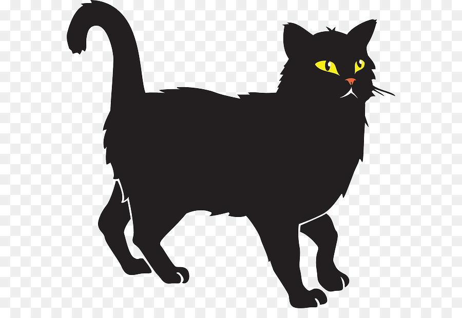 900x620 Cat Silhouette Clipart