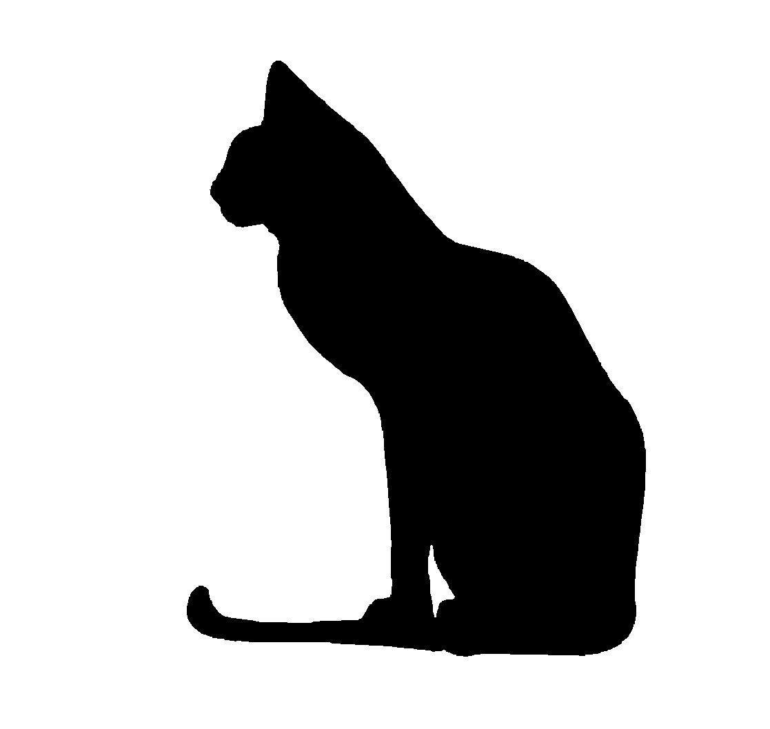1117x1058 Silhouette Cat Vector