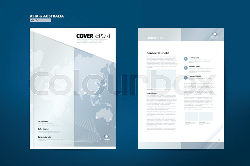 800x533 Catalog For Asia Catalog Design Stock Vector Colourbox