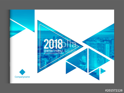 500x375 Cover Design Template Corporate Business Annual Report Brochure