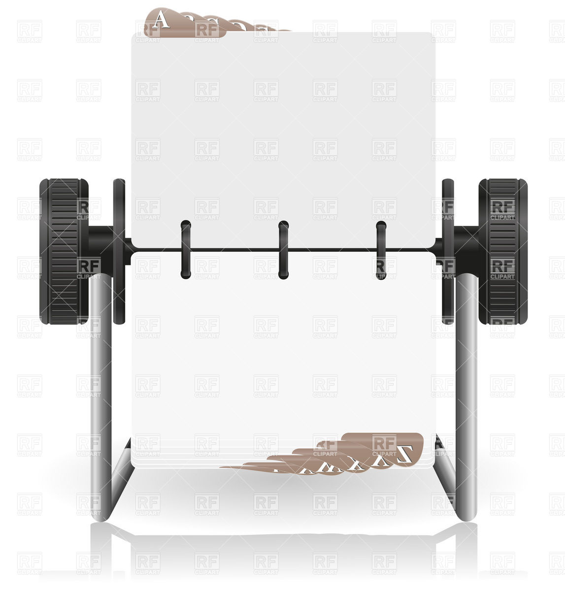 1147x1200 Card Holder And Catalog Vector Image Of Objects Konturvid