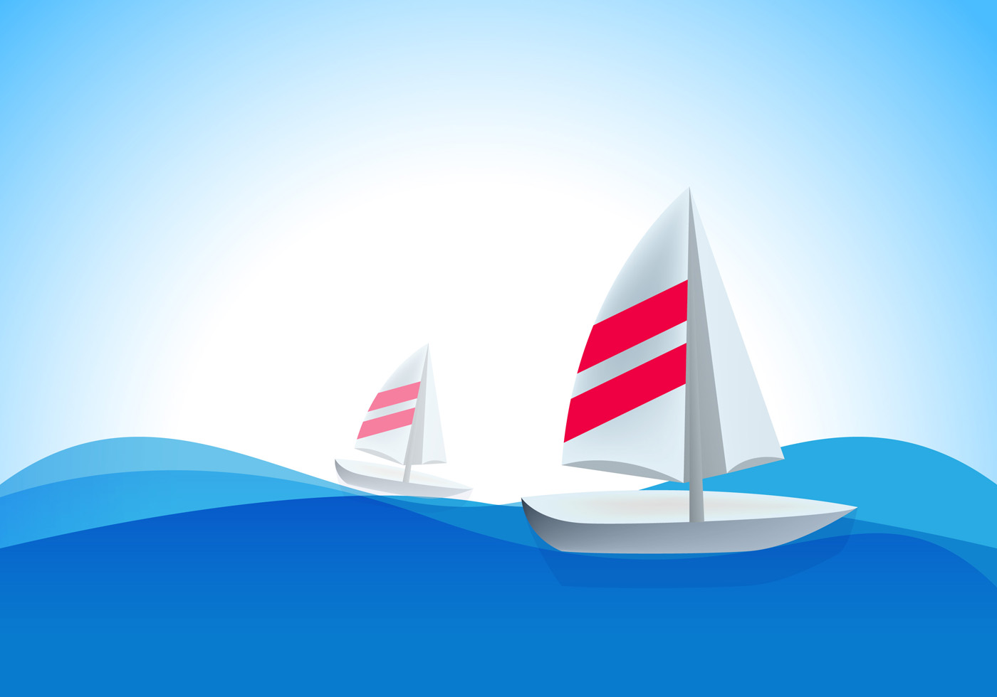 1400x980 Catamaran Racing Free Vector Art