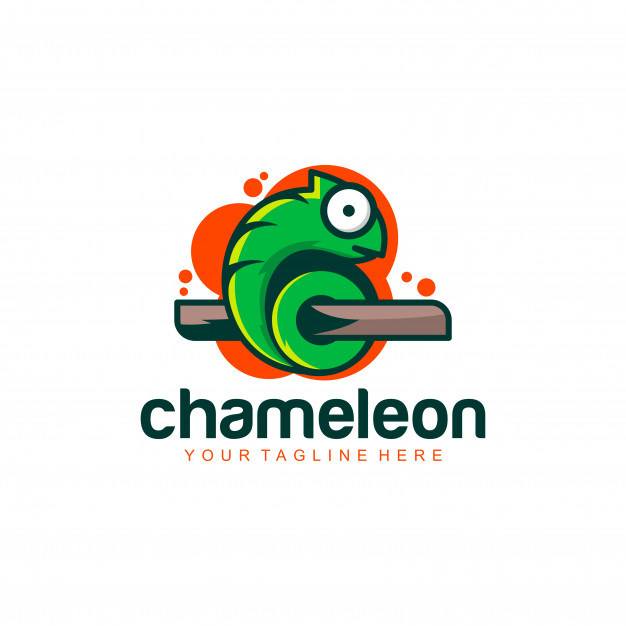 Chameleon Logo Vector Premium Download 626x626 Chameleon Logo Vector Premium Download