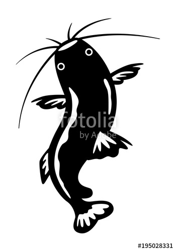350x500 Graphic Catfish, Vector Stock Image And Royalty Free Vector