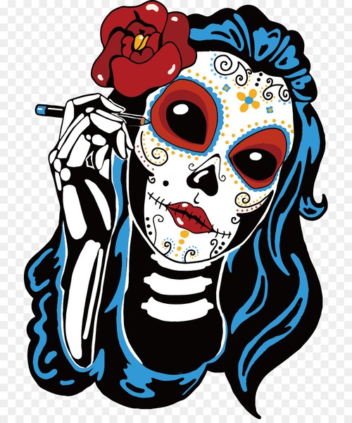 La Calavera Catrina Download Photography Illustration 500x600 La Calavera Catrina Download Photography Illustration