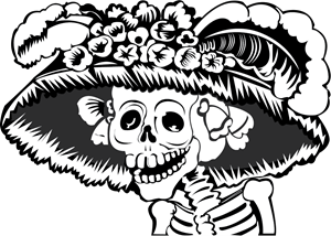 La Catrina Logo Vector 300x214 La Catrina Logo Vector