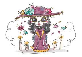 Catrina Free Vector Art 286x200 Catrina Free Vector Art