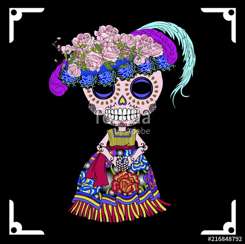 Catrina Stock Image And Royalty Free Vector 500x499 Catrina Stock Image And Royalty Free Vector