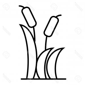 300x300 Silhouette Geese And Cattails Vector Hoodamathrun