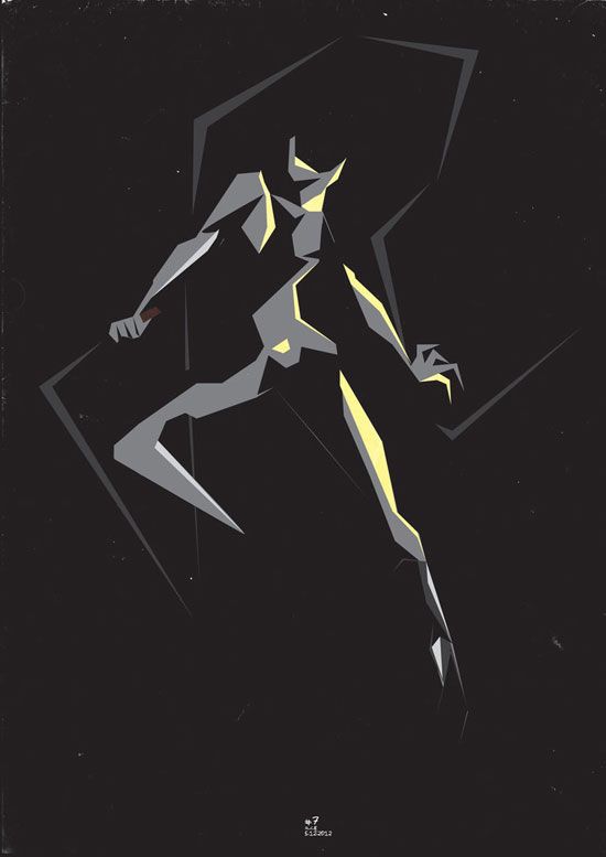 550x777 Catwoman Vector Minimalist Superhero And Villain Print Dc Comics