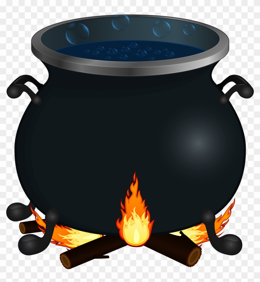 840x911 Halloween Cauldron Png Clipart Image