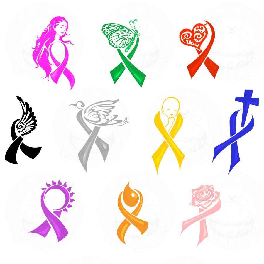 Cause Ribbon Vector Graphic Images 900x900 Cause Ribbon Vector Graphic Images