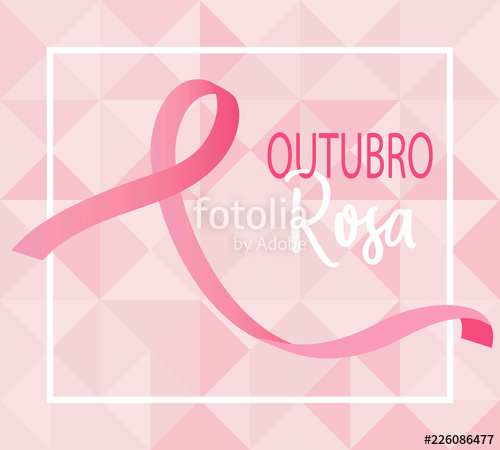 Outubro Rosa Is Pink October In Portuguese Pink Awareness Breast 500x450 Outubro Rosa Is Pink October In Portuguese Pink Awareness Breast