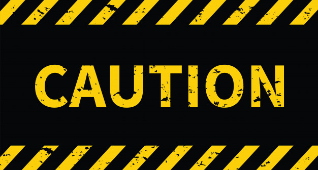 626x336 Caution Tapes Black And Yellow Line Striped Vector Premium