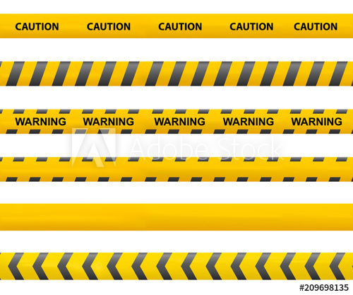 500x417 Tape Caution Police Line Warning Tape Vector Accident