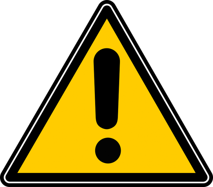 700x617 Caution Logo Png Vector, Clipart