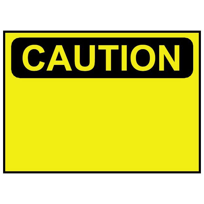 Caution Sign Vector at Vectorified.com | Collection of Caution Sign ...