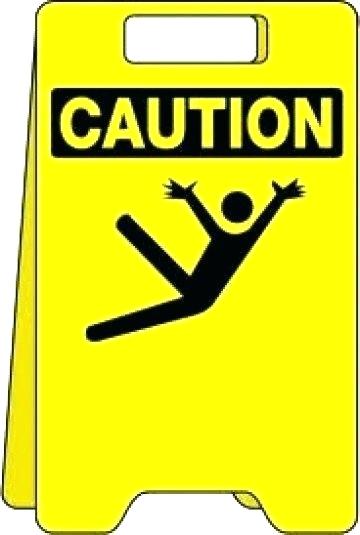 360x535 Caution Sign Template Warning Free Logo Stock Vector Printable